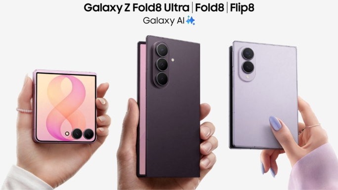 Samsung Galaxy Z Fold 8, Z Fold 8 Ultra e Z Flip 8