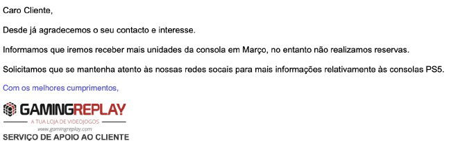 GamingReplay PS5 consola Portugal