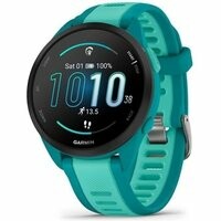 Garmin Forerunner 165 Music Bluetooth GPS 43mm AMOLED Azul Turquesa Resistente 5ATM SpO2