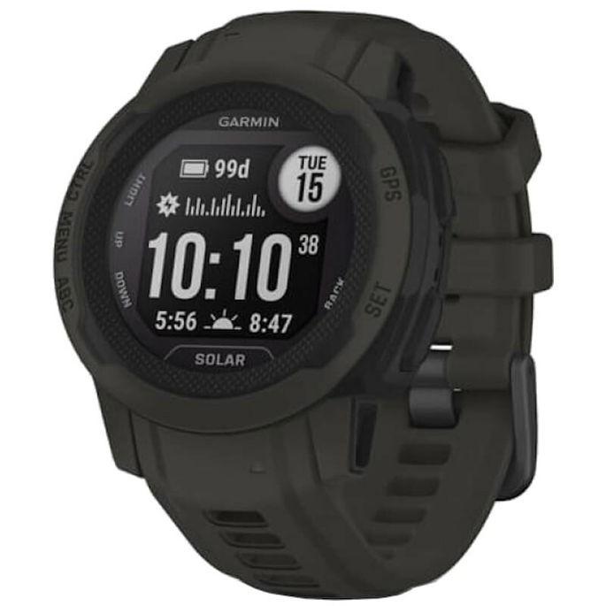 Garmin Instinct 2S Solar Preto GPS com Pulseira 40 mm - Relógio Inteligente