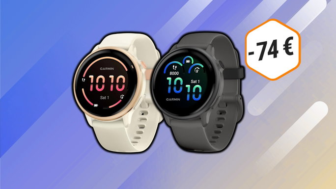 Garmin Vívoactive 6 com bateria para até 11 dias está 74 € mais barato na Amazon