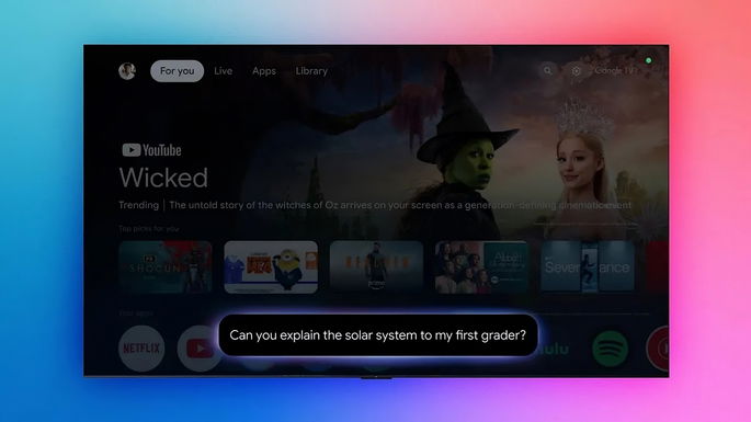 Gemini Google TV
