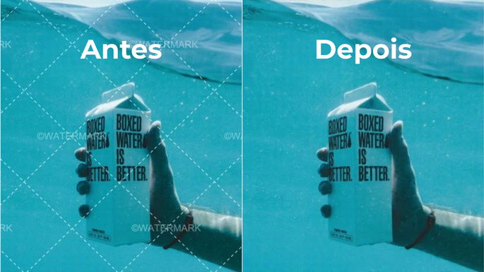 Remoção marca d‘agua AI Ease