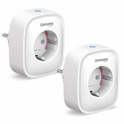GHome Smart Enchufe Inteligente 2 pack