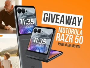 Giveaway Motorola Razr 50: estamos a oferecer este smartphone no Dia do Pai!