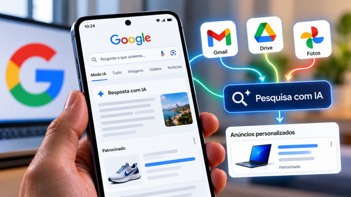 Gmail e Fotos come&ccedil;am a utilizar os teus dados em an&uacute;ncios: faz isto para impedir