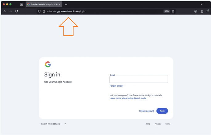 Golpe Google Careers
