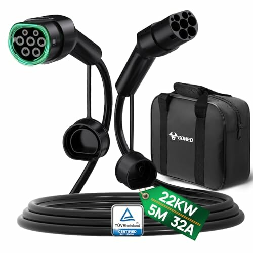 GONEO Cabo de Carga Tipo 2 22kW 5M 32A