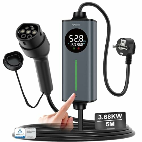 GONEO Cargador Coche el&eacute;trico Tipo 2 3,68 kW 5 M