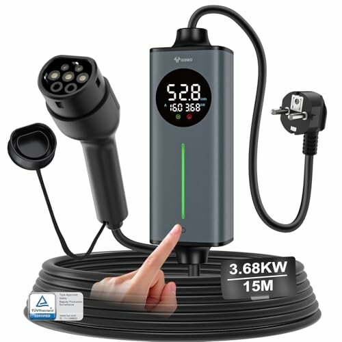 GONEO carregador carro elétrico Tipo 2 Schuko 16A 3,68 kW
