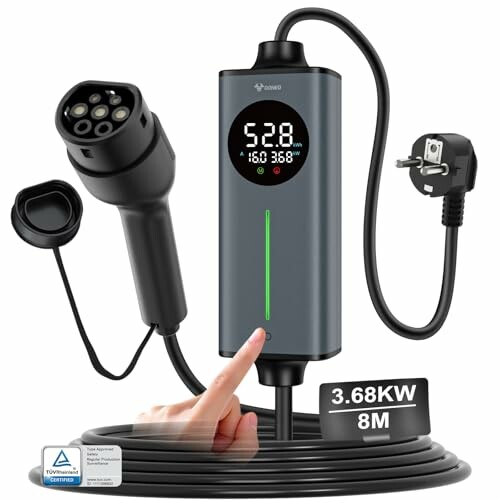 GONEO D2E-E16EU-8M Carregador port&aacute;til Tipo 2, Schuko, 16 A, 3,68 kW, 8 m