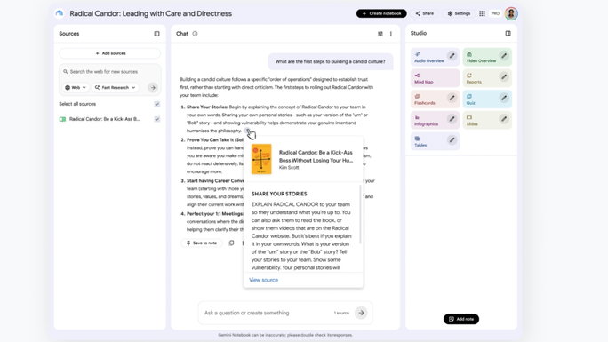 Google adiciona mais de 100 mil livros ao Gemini Notebook