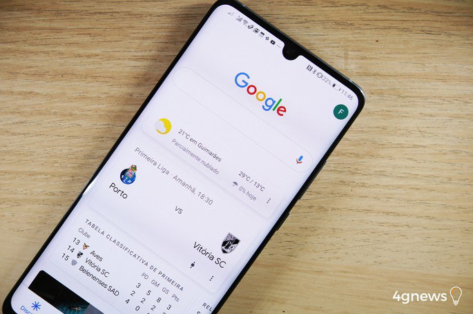Aplicação Google discovery
