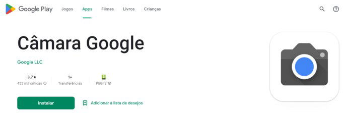 Google Câmara