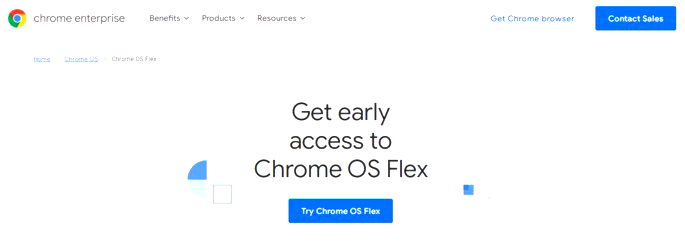 Google Chrome OS Flex