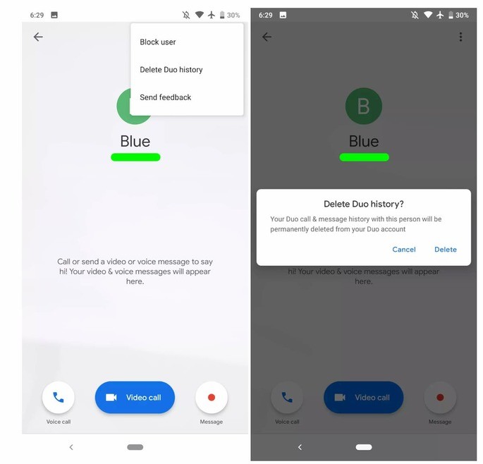 Google Duo novidade histórico
