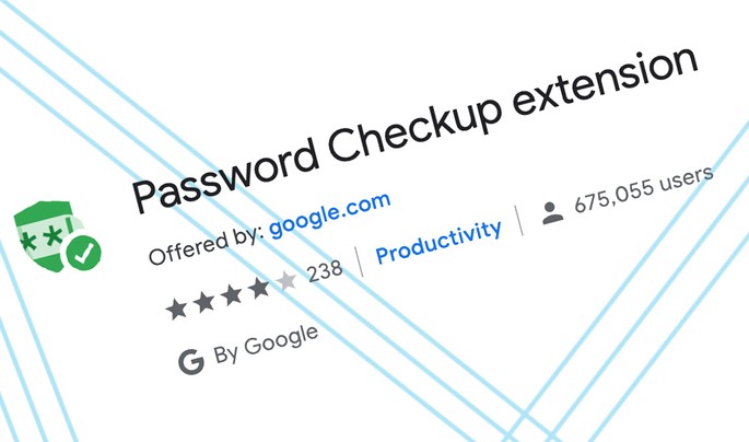 Google Password extensão