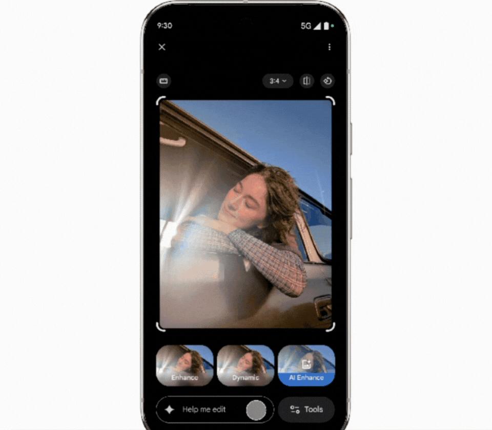 Google fotos ediçao de IA