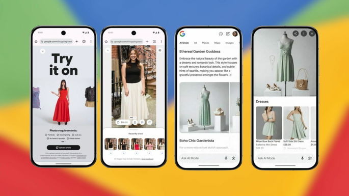 Google IA roupas