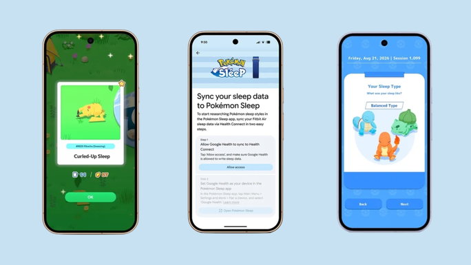Google lan&ccedil;a Fitbit Air especial para celebrar os 30 anos de Pok&eacute;mon