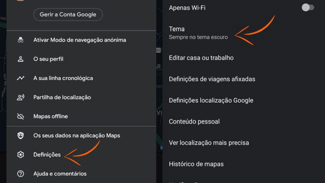 Google Maps Dark Mode 4gnews Dark Mode