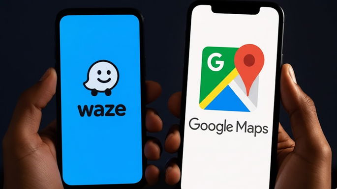 waze e google maps