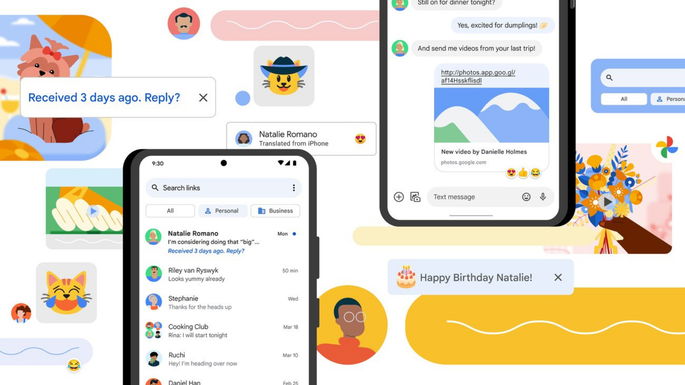 Google Messages alerta contra nudez