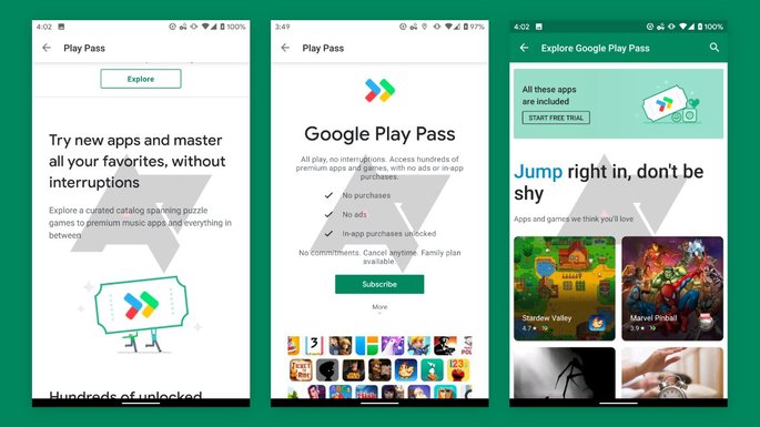 google play pass