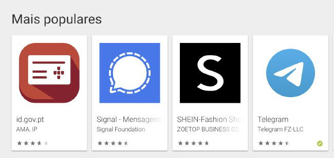 Google Play Store Telegram Signal
