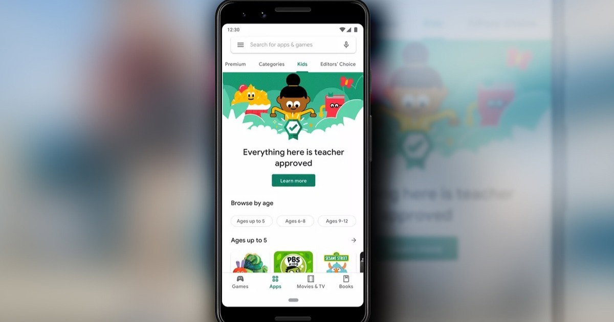 Google Play Store recebe nova secção para crianças! Só Apps aprovadas ...