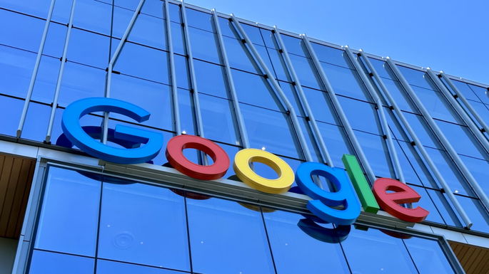 Google com serviços em baixo