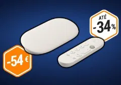 Google TV Streamer 4K entra em promoção com corte de 54 €