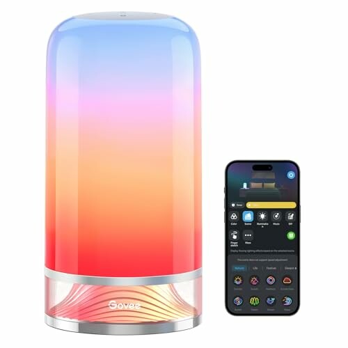 Govee L&acirc;mpadas de Mesa T&aacute;ctil RGBICWW 12 cm