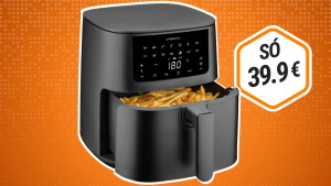 Grande e barata? Esta Fritadeira de Ar Quente de 6,5 L está a preço de saldo no Aldi!