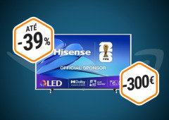 Grande e barata: esta Smart TV QLED de 50" está por menos de 300€ na Amazon