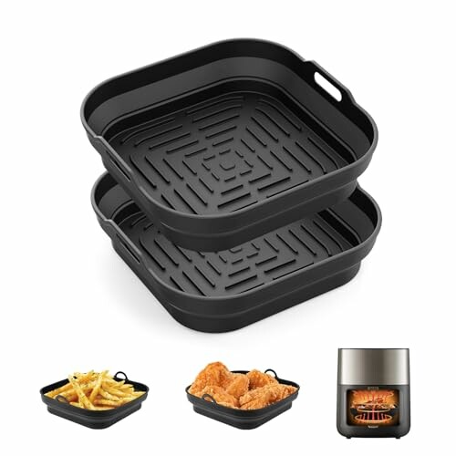 GRIFEMA 2PCS Moldes Silicona Freidora de Ar