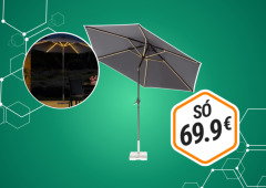 Guarda-sol do Lidl tem função surpresa ideal para noites de verão a preço de saldo