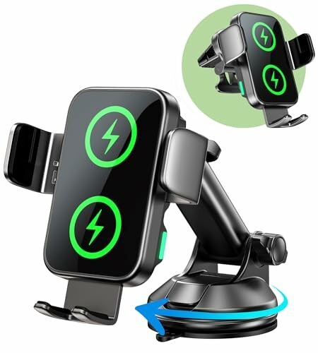 GuMosh Cargador Inal&aacute;mbrico Coche 15 W