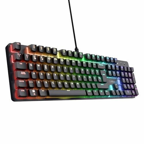 GXTrust 871 Zora Teclado Mec&acirc;nico RGB