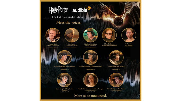 Harry Potter Audio elenco