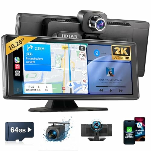 Haudio Tela Carplay 10.26 Pulgadas