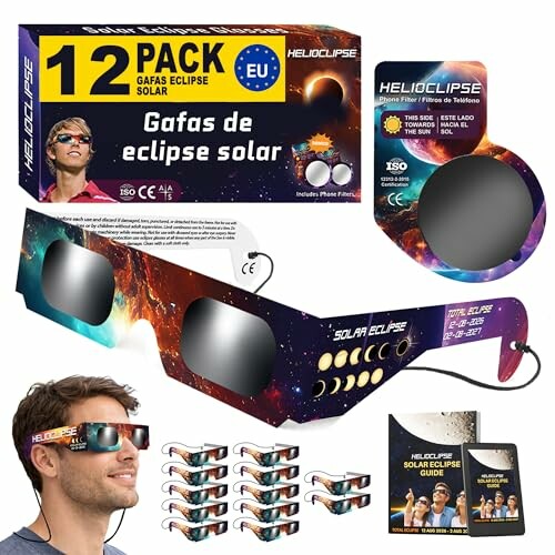 Helioclipse 12x Gafas Eclipse Solar