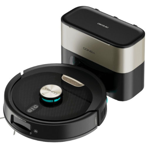 Conga Y100 Spin AI Robot aspirador. Navega&ccedil;&atilde;o a laser