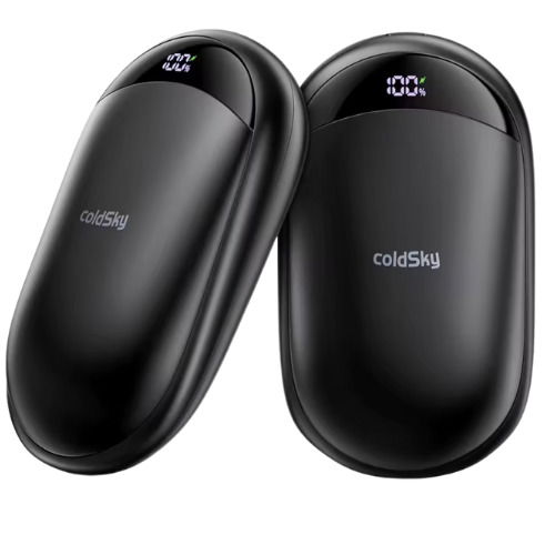 ColdSky Aquecedores de m&atilde;os 2 em 1 recarreg&aacute;vel
