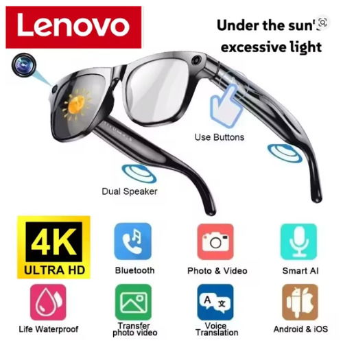 &Oacute;culos Inteligentes Lenovo 4K AI