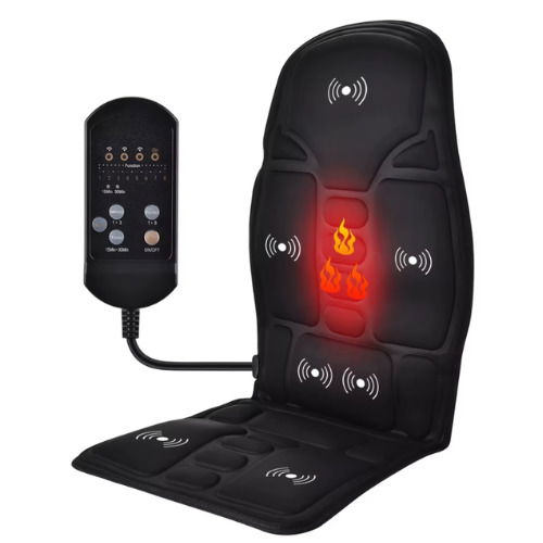 Almofada massageadora para cadeira, aquecimento el&eacute;trico