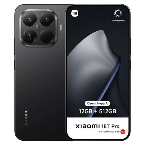 Smartphone XIAOMI 15T Pro (Outlet Caixa Aberta - 6.83'' - 12 GB - 512 GB - Preto)