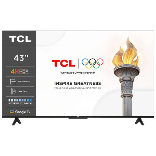 TV TCL 43P61K (LED - 43'' - 109 cm - 4K Ultra HD - Smart TV)