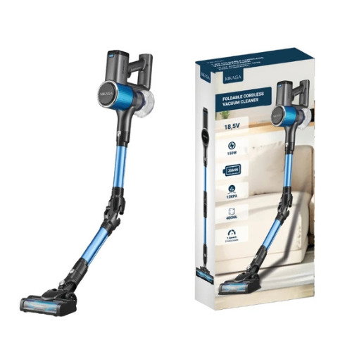 Aspirador Vertical Dobr&aacute;vel Sem Fios Kikasa