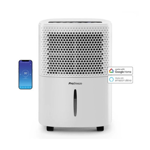 Desumidificador PRO BREEZE PB-D-06W (1,8 L - 15 m² - 12 L/dia)